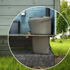 Outlet ProPuucee-paketti 1,7 m² sis. Lillevilla Toilet 13 ja Tehokäymälä 230 l Kompostikäymälät|Puuceet Ja Ulkohuussit
