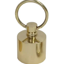 Outlet Päätytulppa + rengas Ø 36mm messinki Terassin Kaiteet