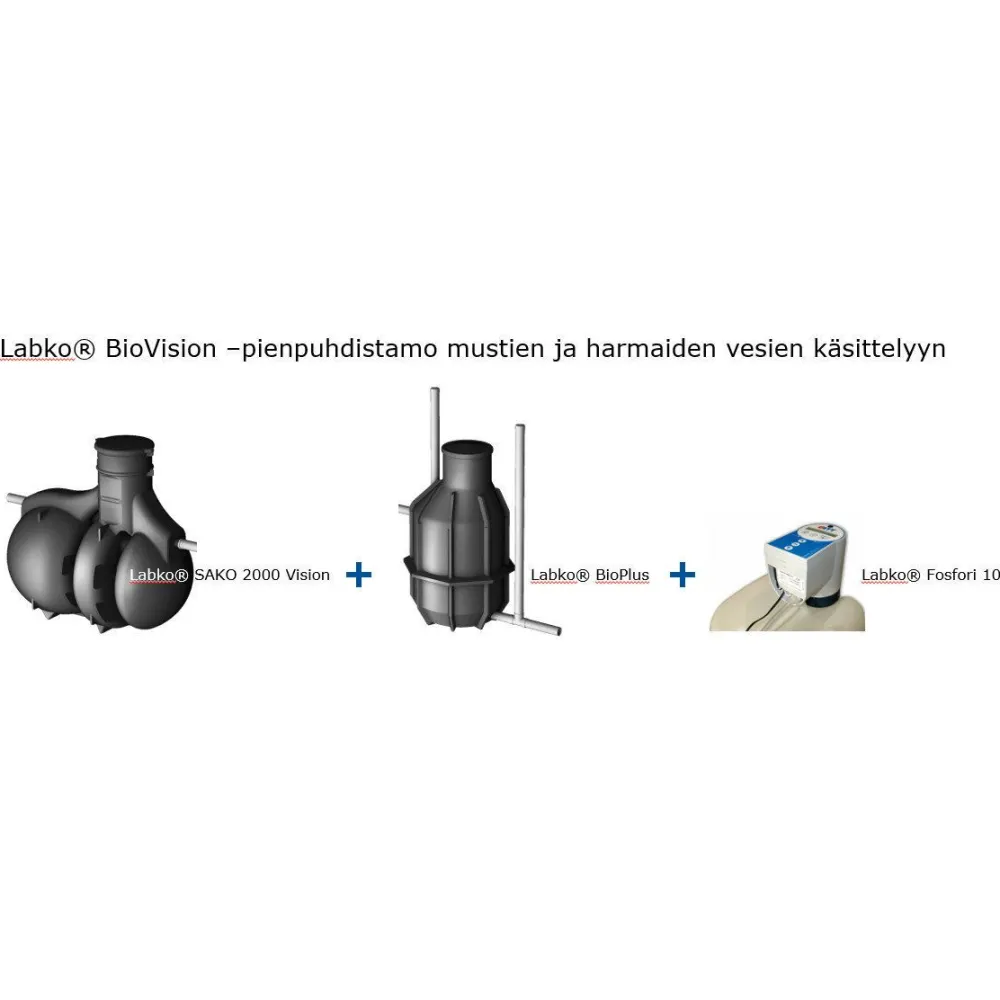 Sale Puhdistamojärjestelmä BioVision Jätevesipuhdistamot