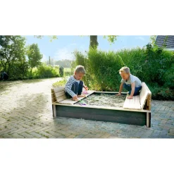 Clearance Puinen hiekkalaatikko Aksent, 136 x 132 cm Leikkivälineet