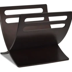 Puinen lehtiteline ruskea*FinePRICE Outlet