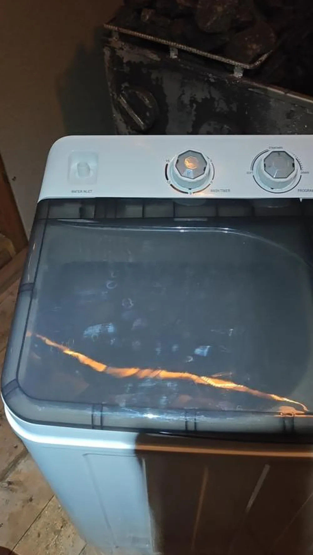 Pulsaattoripesukone Pro 2500, valkoinen, 5 kg Pyykinpesu Ja Kuivaus