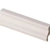 Puolipaneelilista 23x40x2700mm mänty valkoinen Reunalistat|Peitelistat