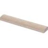 Clearance Puolipyöreä lista 10x21x2400mm mänty puuvalmis Pyörölistat Ja Höylälistat