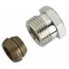 Clearance Puserrusliitin 3/8 RA-VENTTIILILLE Patteritermostaatit