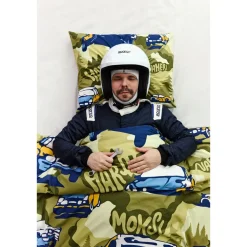 Best Pussilakanasetti Ralli 150x210cm vihreä Vuodevaatteet