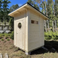 Puucee-paketti 2.25 m² Green Toilet -kompostikäymälällä Puuceet Ja Ulkohuussit|Puuceet Ja Ulkohuussit