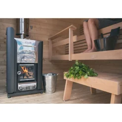 Puukiuas 20 Pro ES 8-20 m³ vesisäiliöllä*Harvia Hot