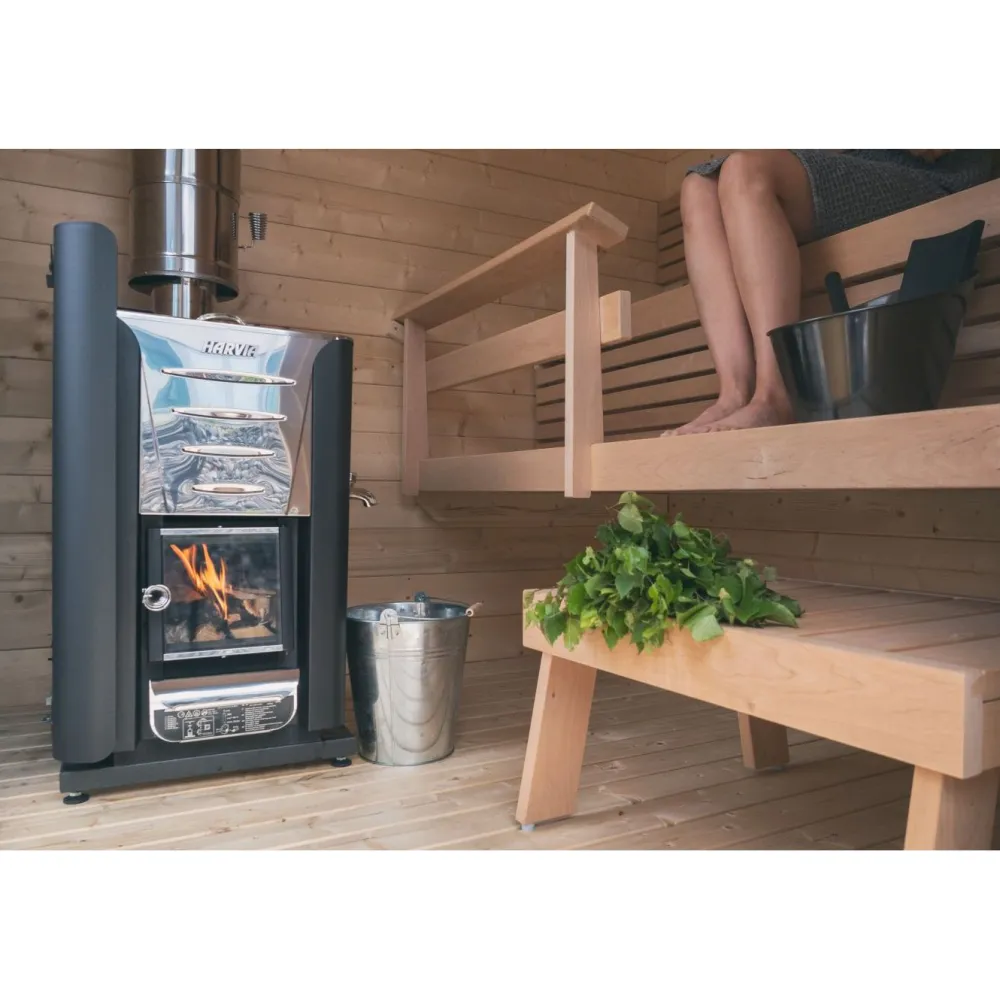 Puukiuas 20 Pro ES 8-20 m³ vesisäiliöllä*Harvia Hot