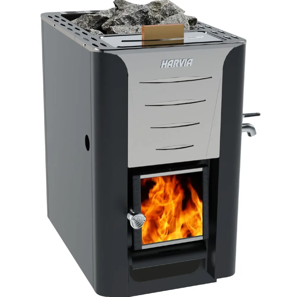Puukiuas 20 Pro ES 8-20 m³ vesisäiliöllä*Harvia Hot