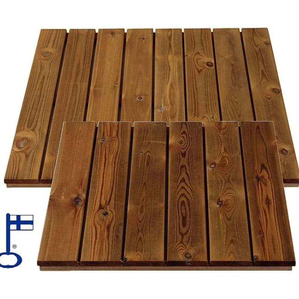 Puulaatta L2180R 800x800x21 mm ruskea*Tammiston puu Outlet