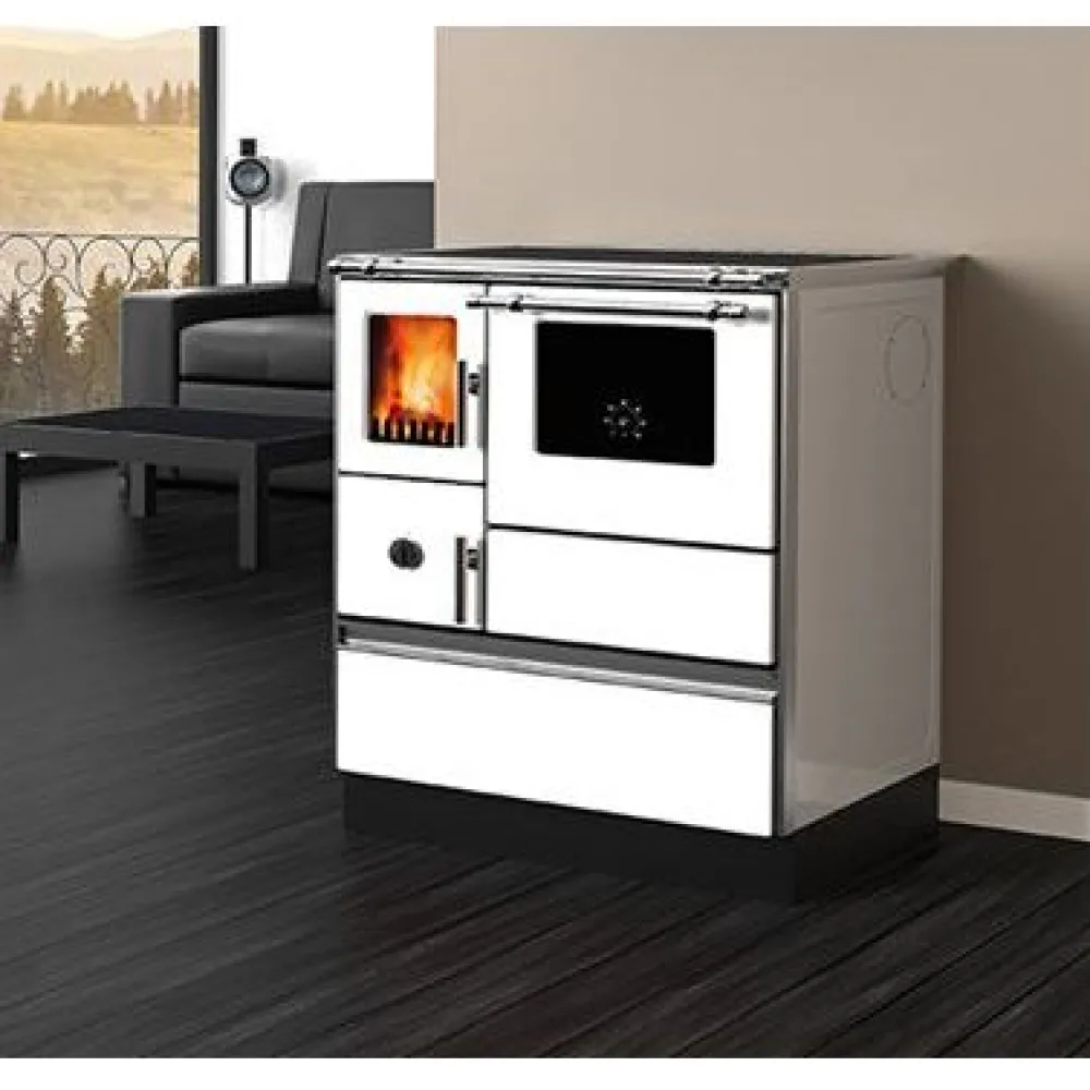 Puuliesi Dominant Eco design 70 lasiovella 7 kW (90-175 m²), eri värejä*AlfaPlam Clearance
