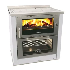 New Puuliesi MasterLine 80 8 kW valkoinen Puuhellat