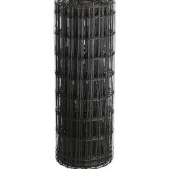Puutarha-aita 5x10cm 1,2x25m 0% PVC musta*Hortus Sale