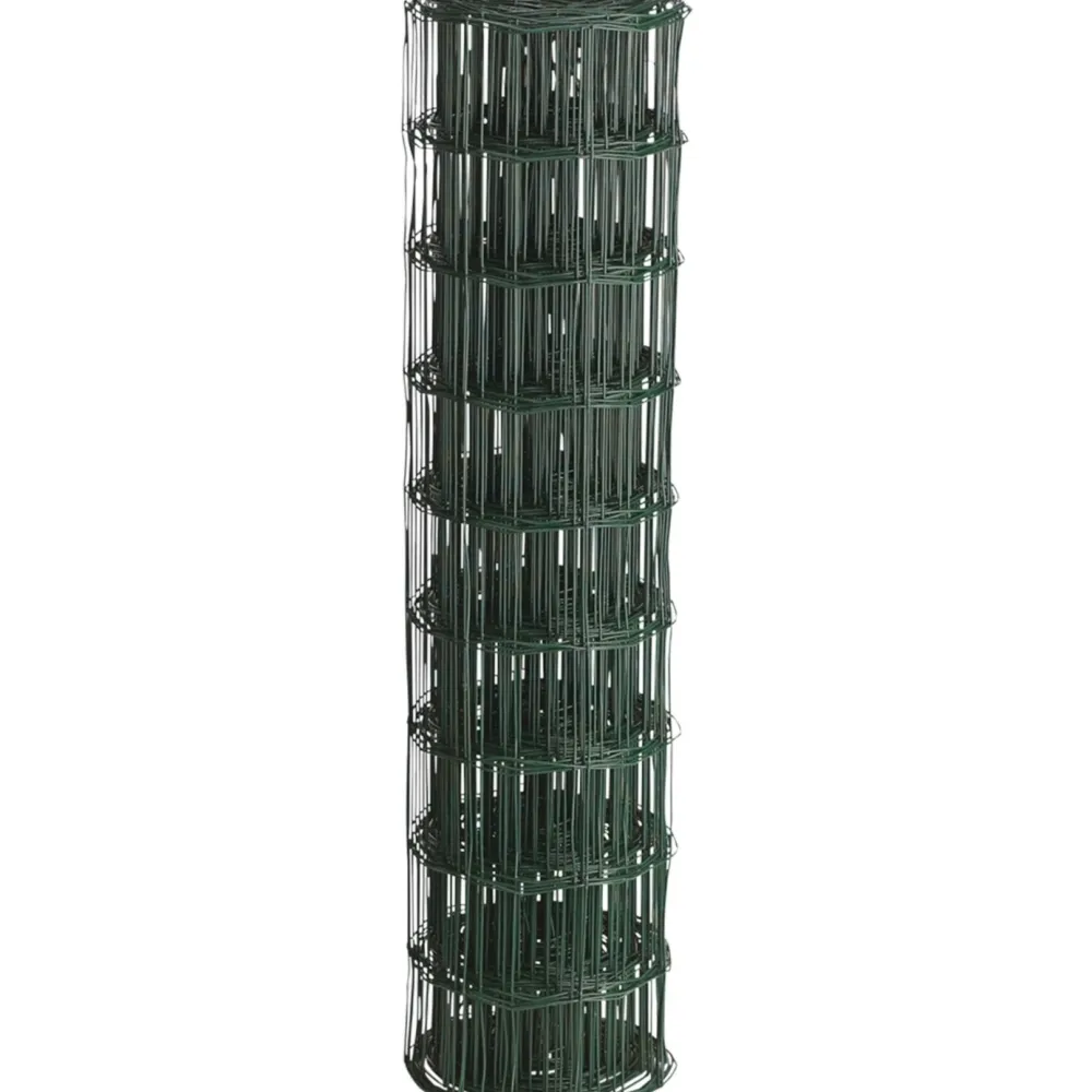 Sale Puutarha-aita 5x10cm 1x25m 0% PVC vihreä Aitaverkot