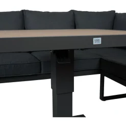 Puutarhakalustesetti PARKER 4-osainen, harmaa*Home4you