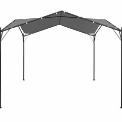 Puutarhakatos 4x4m antrasiitti*FinePRICE New
