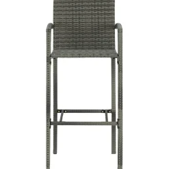 Puutarhan bistrosarja 3-osainen harmaa (64887)*FinePRICE Discount