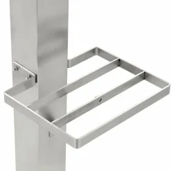 Puutarhan hanapylväs neliskulmainen ruostumaton teräs 95cm*FinePRICE Discount