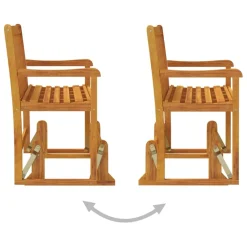 Puutarhan keinupenkki 110 cm, akasiapuu Puutarhapenkit
