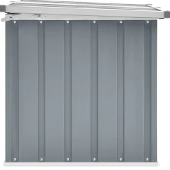 Puutarhan säilytyslaatikko 109x67x65 cm harmaa*FinePRICE Online