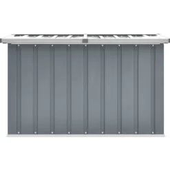 Puutarhan säilytyslaatikko 109x67x65 cm harmaa*FinePRICE Online