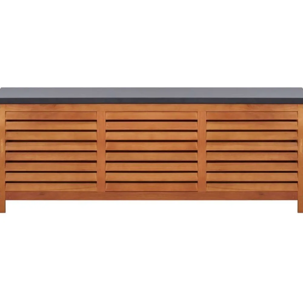 Puutarhan säilytyslaatikko 150x50x55 cm eukalyptuspuu*FinePRICE Hot
