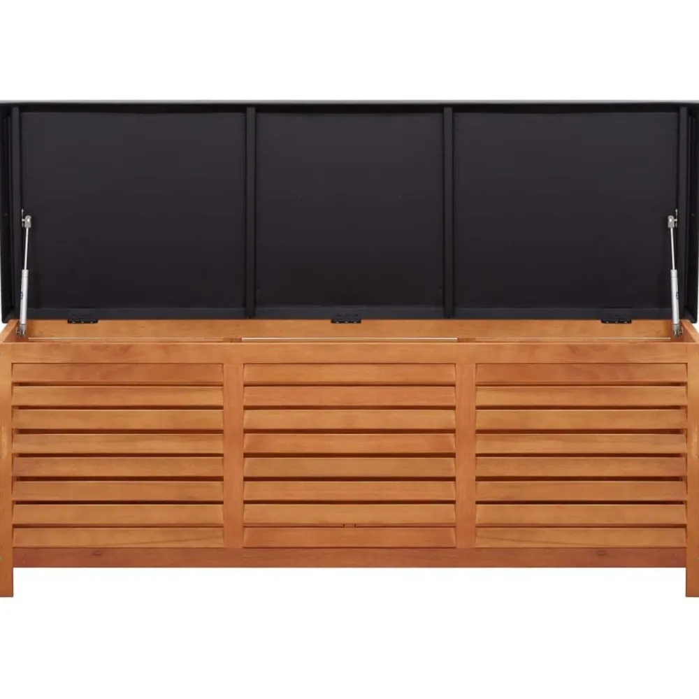 Puutarhan säilytyslaatikko 150x50x55 cm eukalyptuspuu*FinePRICE Hot