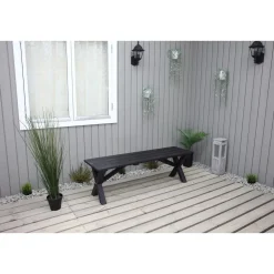 Puutarhapenkki Scottsdale 140cm er värejä*Baltic Garden Best