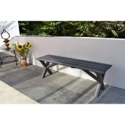 Puutarhapenkki Scottsdale 140cm er värejä*Baltic Garden Best