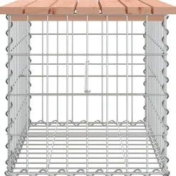 Discount Puutarhapenkki kivikorilla 63x44x42 cm, douglaskuusi Puutarhapenkit