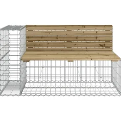 Sale Puutarhapenkki kivikorilla kyllästetty mänty Puutarhapenkit