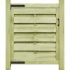Puutarhaportti kyllästetty mänty 100x100 cm vihreä*FinePRICE Online