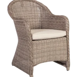 Puutarharyhmä TOSCANA, 6 tuolia, beige*Home4you Hot