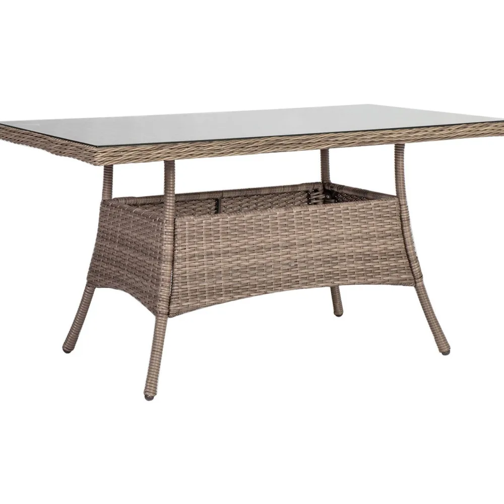 Puutarharyhmä TOSCANA, 6 tuolia, beige*Home4you Hot