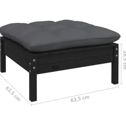 Puutarhasohvasarja, tyynyt, mäntyä, 4-osainen, eri värejä*FinePRICE Hot