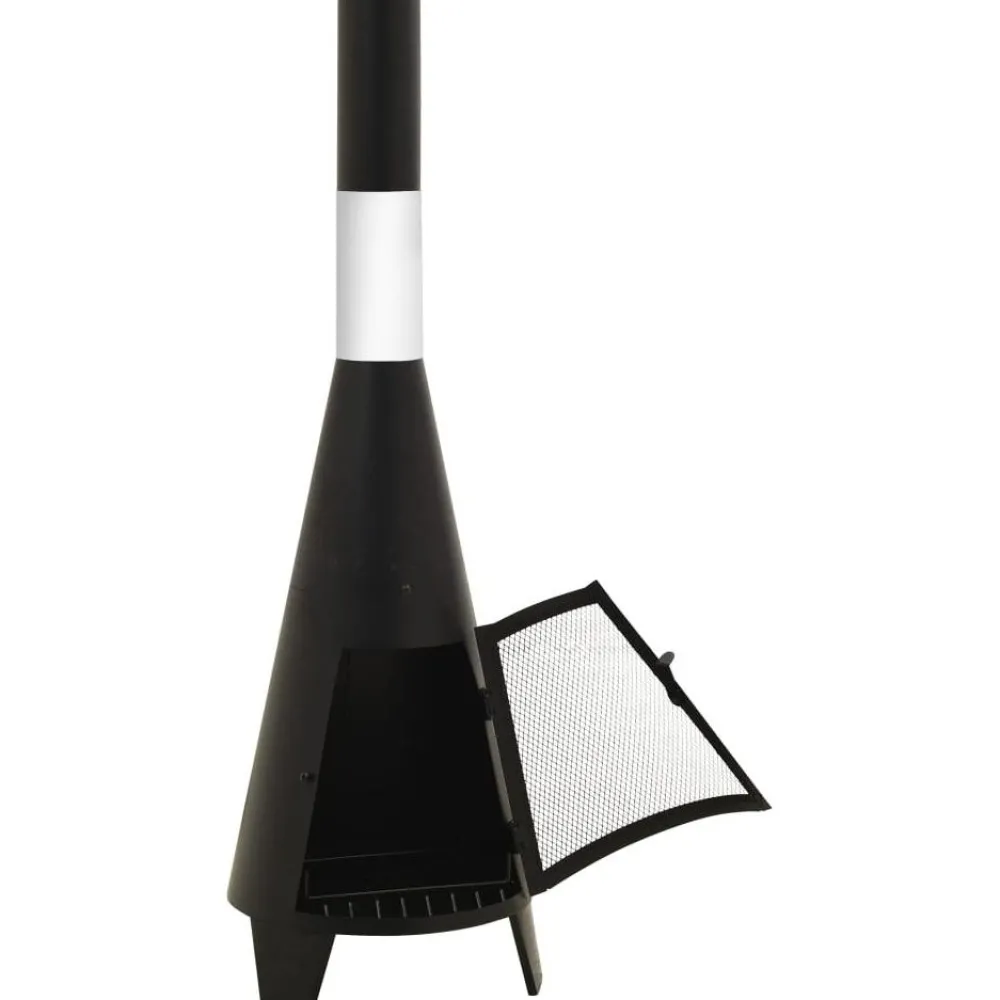 Puutarhauuni hiilihangolla 38x38x122 cm teräs*FinePRICE Clearance
