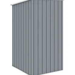 Puutarhavaja harmaa 87x98x159 cm galvanoitu teräs 0,85m2*FinePRICE Online
