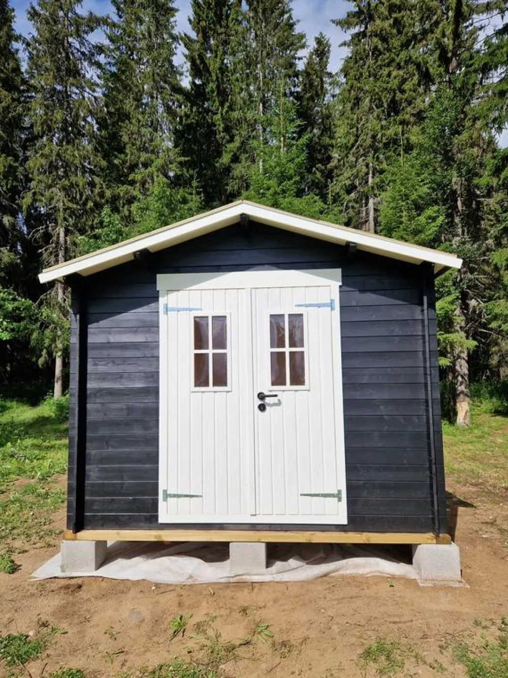 Puutarhavaja Alpha 4,4 m²*Skan Holz Discount