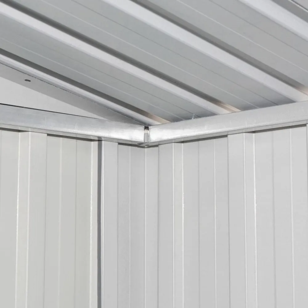 Puutarhavaja 257x205x178cm teräs ruskea 4,7m2*FinePRICE New