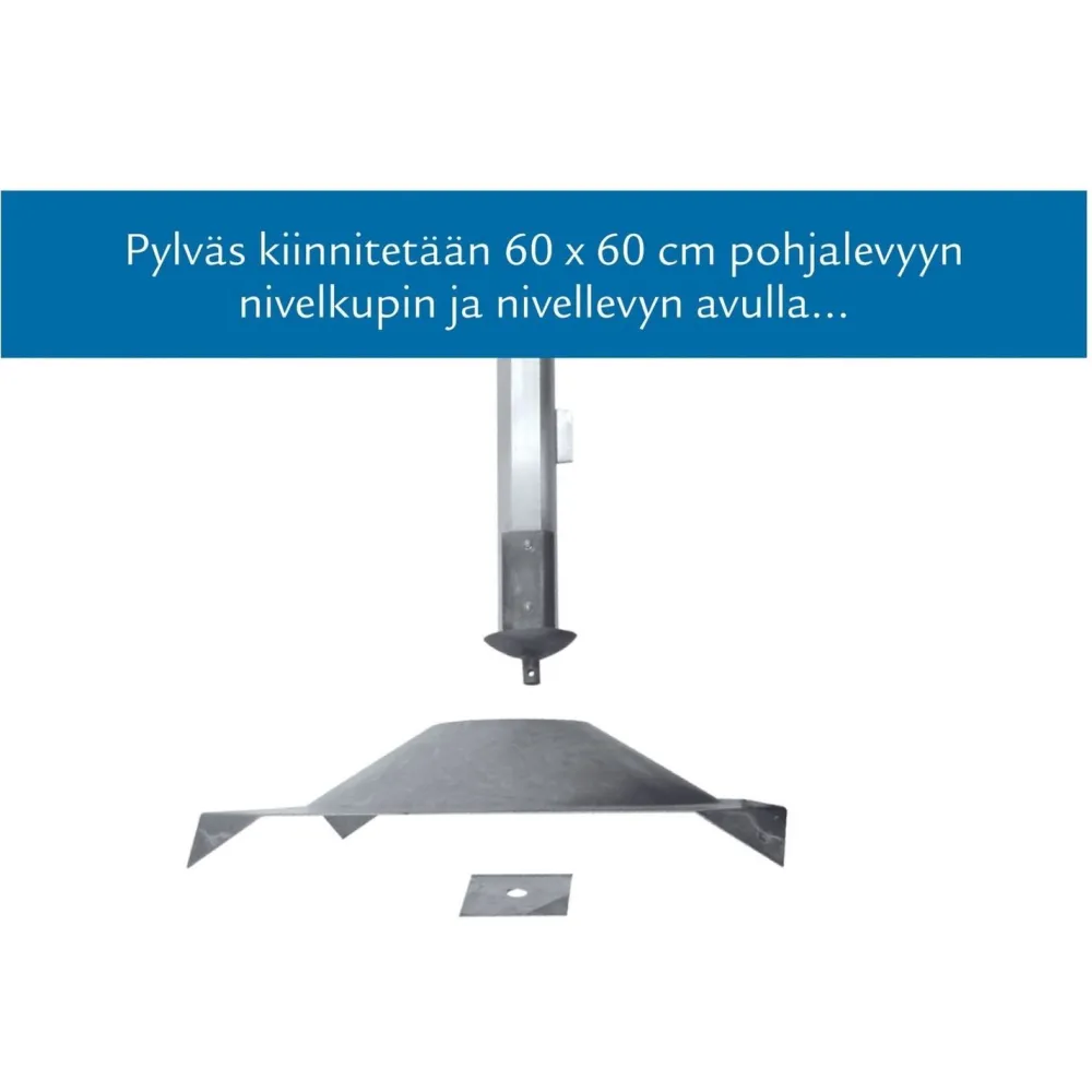 Pylväslaituri Savorak Oloneuvos Tupla, 8.8m, irto-osina*Savorak Laiturit Clearance