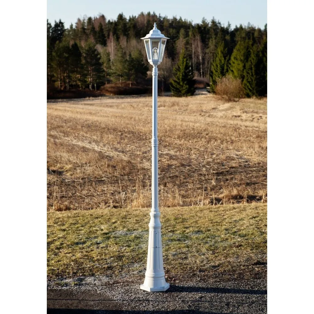 Discount Pylväsvalaisin Milano Maxi Ø310x2555 mm valkoinen Pylväsvalaisimet