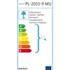 Pylväsvalaisin Trumpetti 2350x810x250 mm 2-osainen musta*Noor Sale