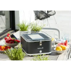 Discount Pöytägrilli Carlo, harmaa Retkigrillit