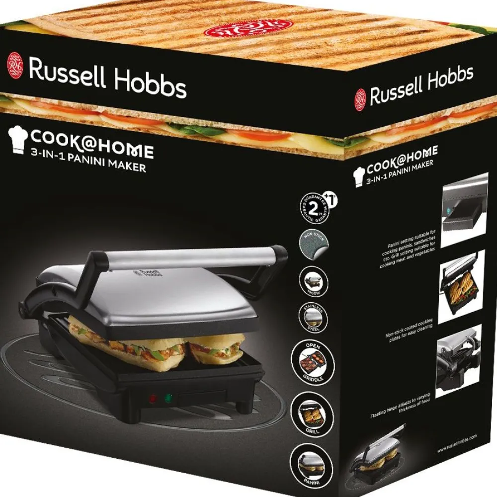 Pöytägrilli 3-in-1 17888-56 teräs/musta*Russell Hobbs Outlet