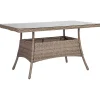 Pöytä Toscana, 140x80cm, harmaanbeige*Home4you Online