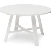 Pöytä Läckö ø120 cm valkoinen*Hillerstorp Discount