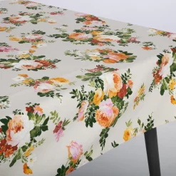 Discount Pöytäliina HOLLY 136x220 cm, vaalea ruusukuosi, vaaleanpunainen Keittiötekstiilit