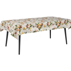 Discount Pöytäliina HOLLY 136x220 cm, vaalea ruusukuosi, vaaleanpunainen Keittiötekstiilit