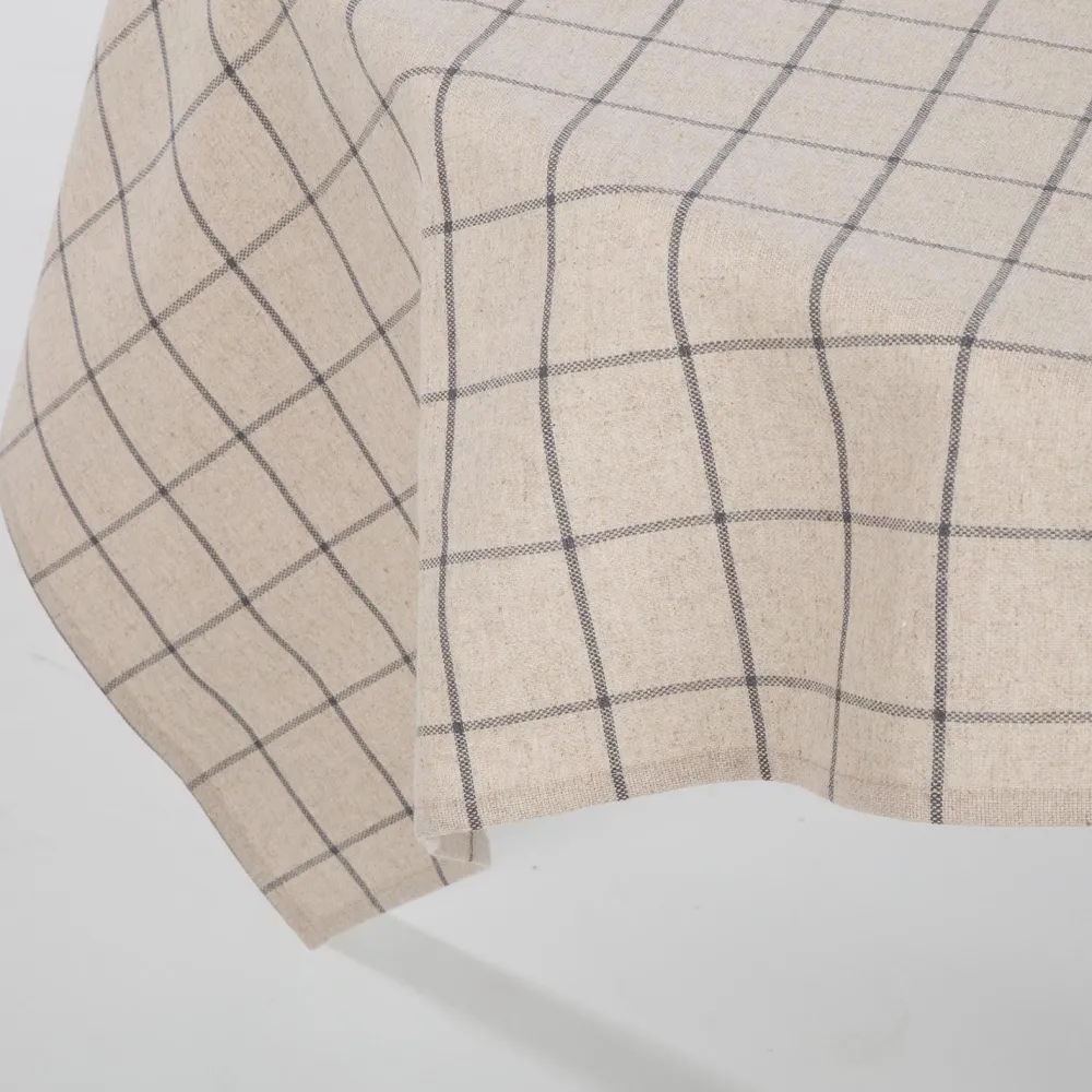 Pöytäliina LINEN 136x136 cm, pellavanvärinen, neliö*Home4you Sale